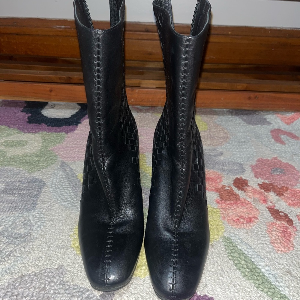 Bottega Veneta Black Heeled Boots